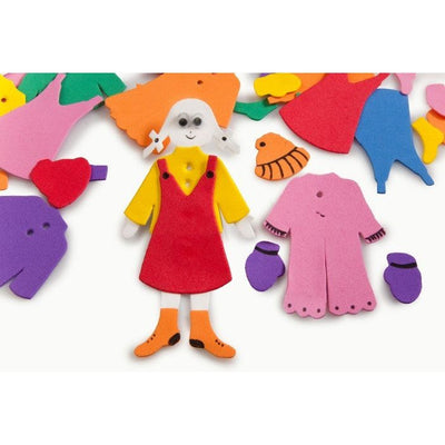 Winter Clothes Foam Cutouts 3" x 5" 10 Sets