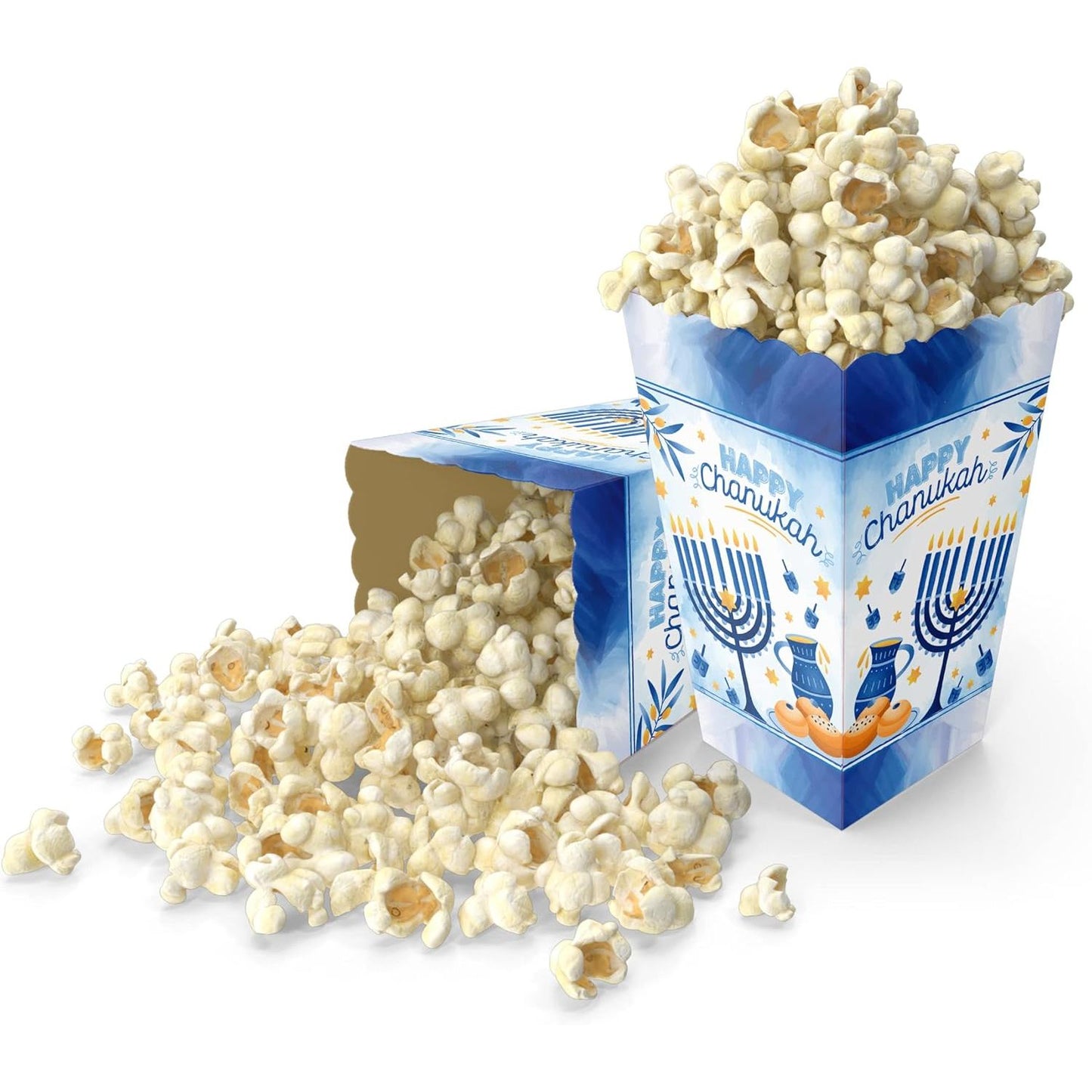 Chanukah Popcorn Box  10/pk