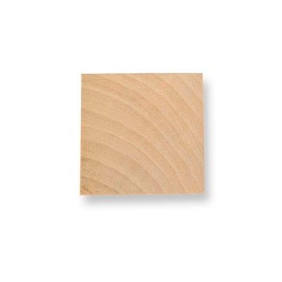 Wooden Square Cutout (2" x 1/4" 25/pk)