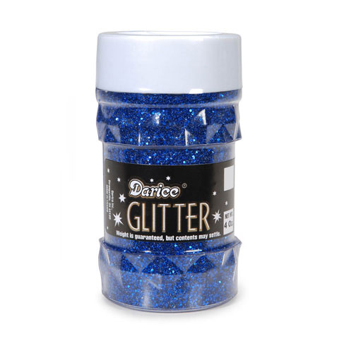 glitter jar-royal blue- 4 oz. (Closeout)