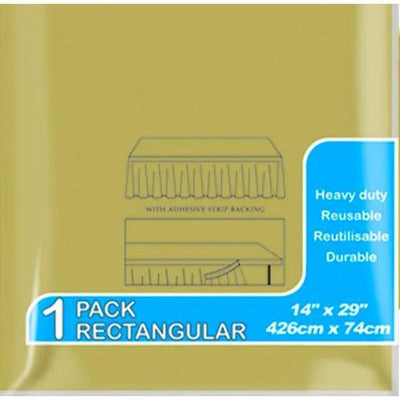 Table Skirt Gold