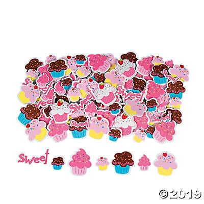Foam Cupcake Adhesive Shapes (discontinued)