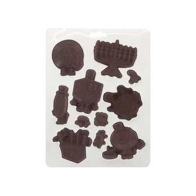 Chanukah Chocolate Mold 7.9" x 10.4" 1/pk