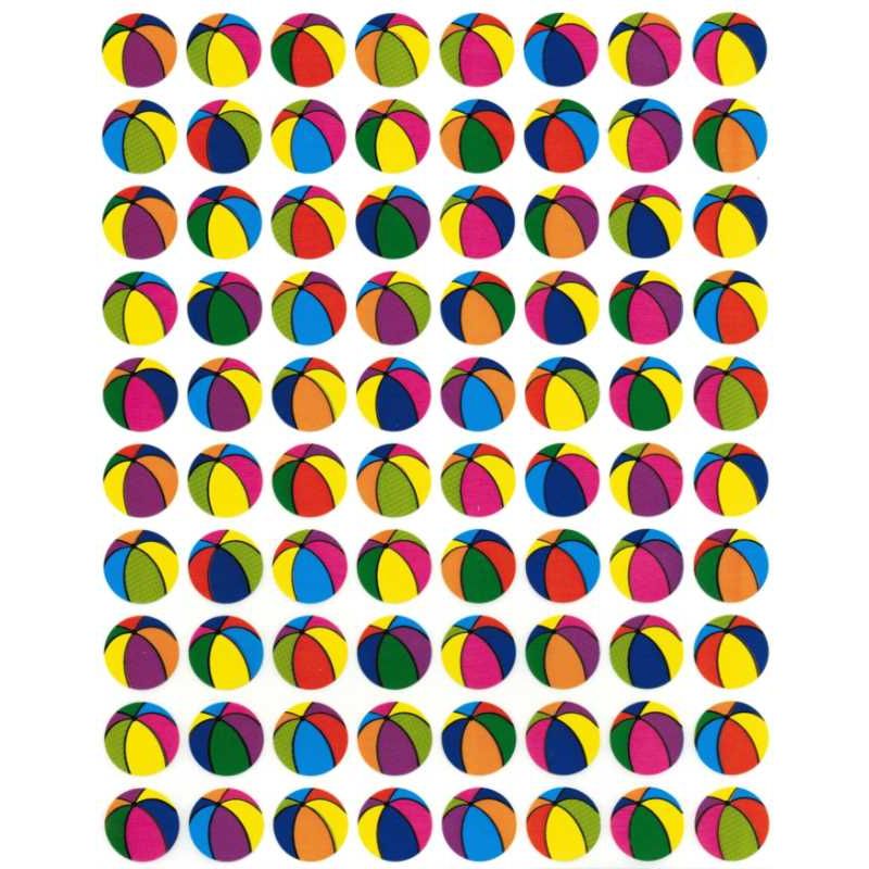 Ball Stickers 1/2" (25 Sheets)