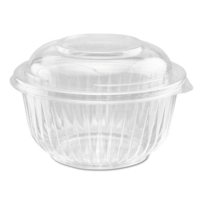 Clear Plastic Bowl with Dome Lid 16oz 1pc