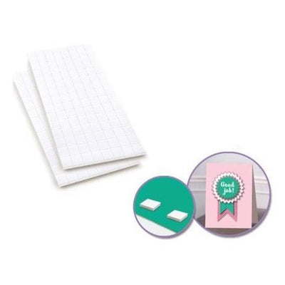 3D Adhesive Pop Mounting Square 3/8" 240/pk