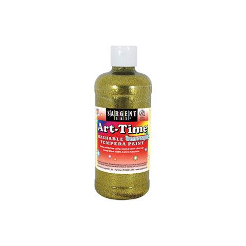 Washable Temepra Paint Glitter 16oz