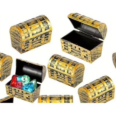 Small Treasure Chest 1.5" 1/pc
