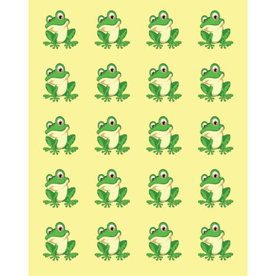 Frog Stickers 1" 6/sheets