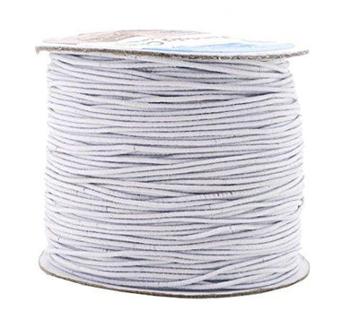 Elastic Cord 1mm 109 Yards, White_x000d_
_x000d_
