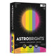 8..5" x 11" Neon Color Cardstock paper Assortment 65lb 250/pk