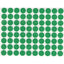 Color Coding Dot Sticker (Assorted Colors, 3/4", 25)