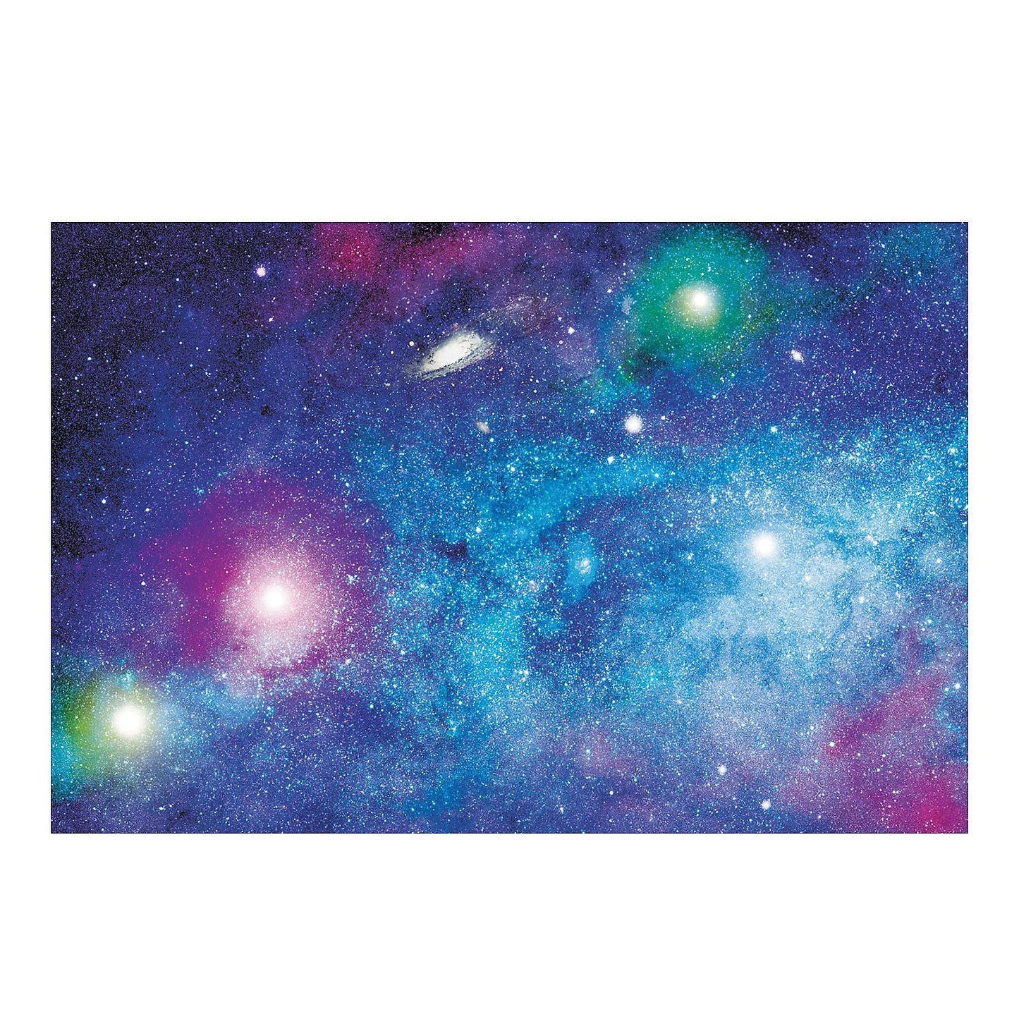 9 Ft. x 6 Ft. Outer Space Galaxy Plastic Backdrop Banner