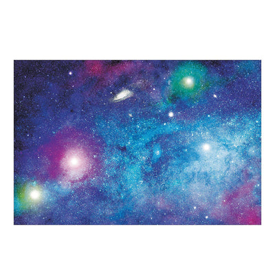 9 Ft. x 6 Ft. Outer Space Galaxy Plastic Backdrop Banner
