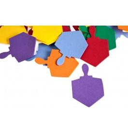 Foam Dreidels 2.75" 40/pk (Closeout)