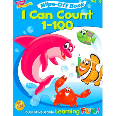 I Can Count 1-100 Wipe Off Book