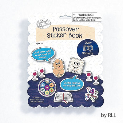 Passover Sticker Book, 100+ stickers
