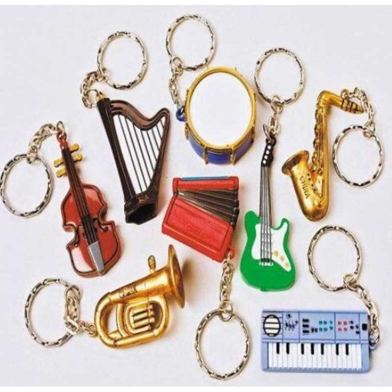 Musical Instrument Key Chains (1/pc)