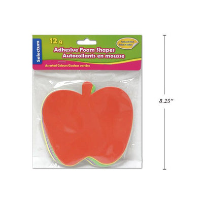 Apple Adhesive Foam Cutout 12