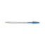 Cristal Ballpoint Stick Pen Blue 12/pk