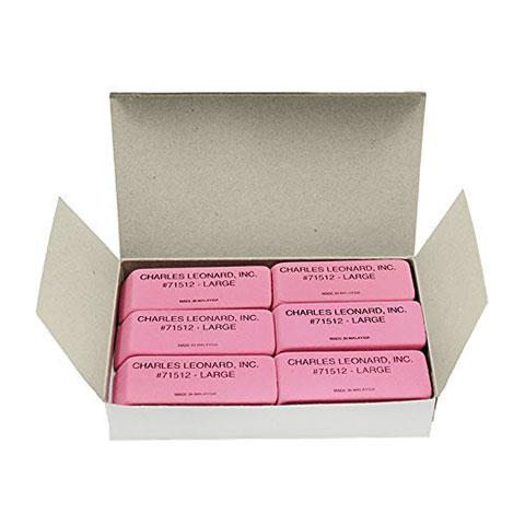 Pencil Eraser Pink Medium
