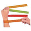 Plastic Smile Face Slap Bracelets 12/pk
