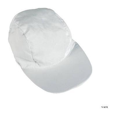 DIY Value White Cotton Baseball Caps 12/pk