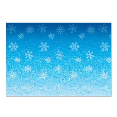 Snowflakes Backdrop 4ft x 30ft 1/pc