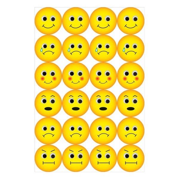Emotion Stickers 1" (3 Sheets)