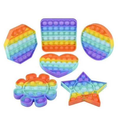 Rainbow Bubble Poppers 5" 1/pc (discontinued)