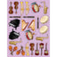 Musical Instrument Stickers 6/sheets