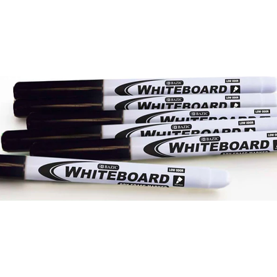 Black Fine Tip Dry-Erase Marker (4/Pack)