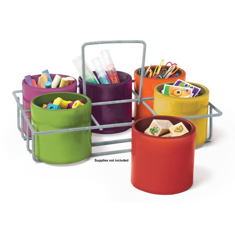Classroom 6 Cup Caddy Organizer