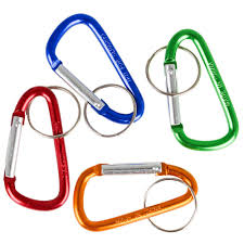 2" Rock Clip Keychain, Assorted, 12/pk