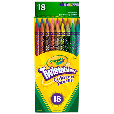 Crayola Twist Colored Pencils 18/pk