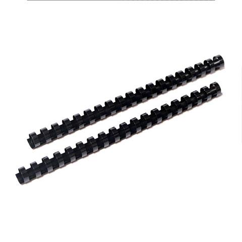 Binding Combs 125/PK (Black, 1/4")