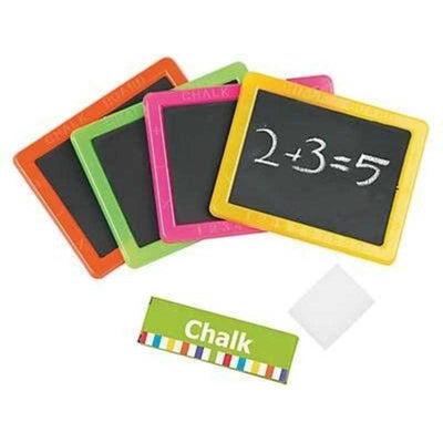Plastic Neon Chalkboard Sets 12/pk