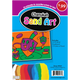 Chanukah Sand Art 5.75″ x 8.25″ 3 Colors of Sand