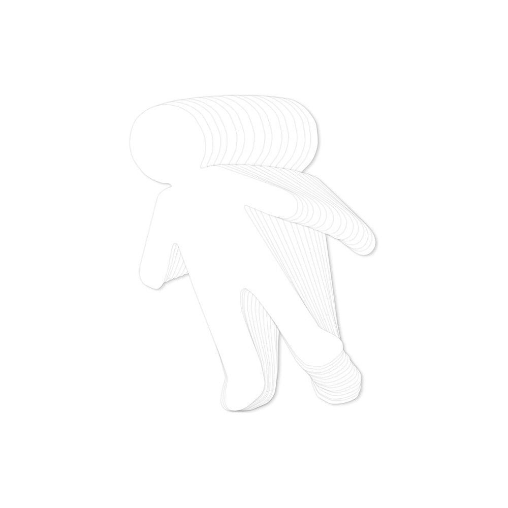Paper Shapes DIY Large Boy - 15pc.