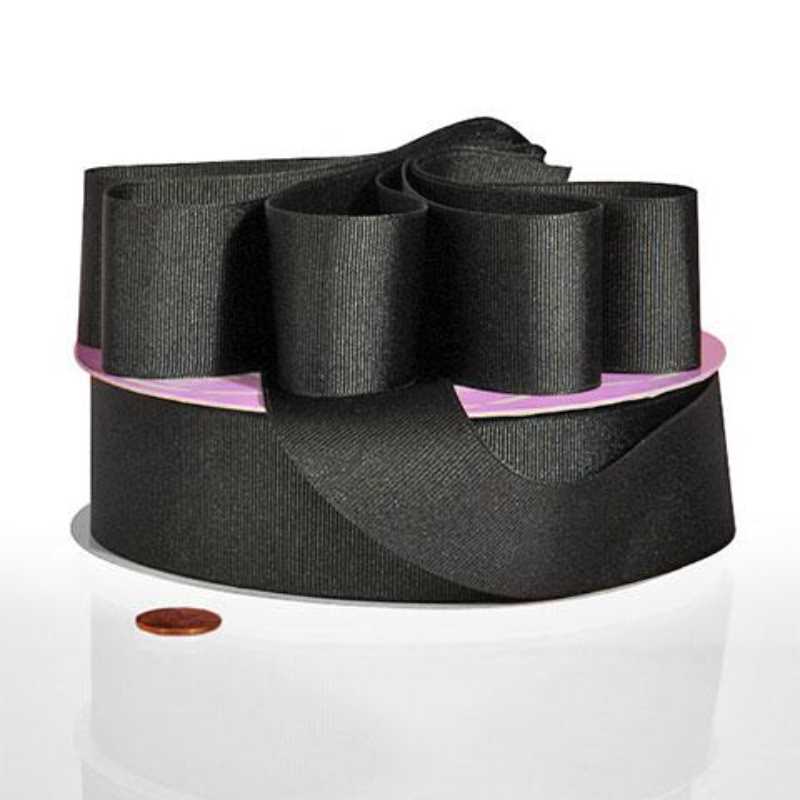 Grosgrain Ribbon (Black, 3" 25yds)