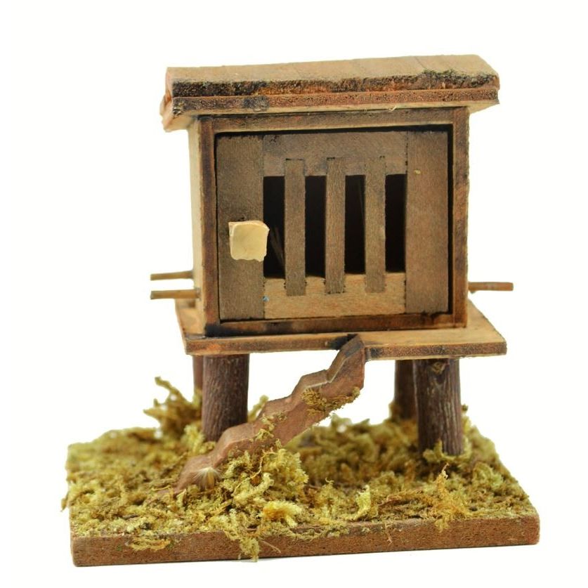 Mini Garden Chicken Coop Miniature