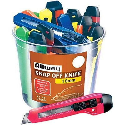 Neon Snap off Utility Knives 18 mm