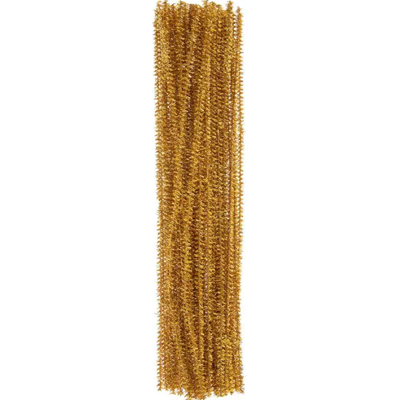 Chenille stems Gold 35/pk