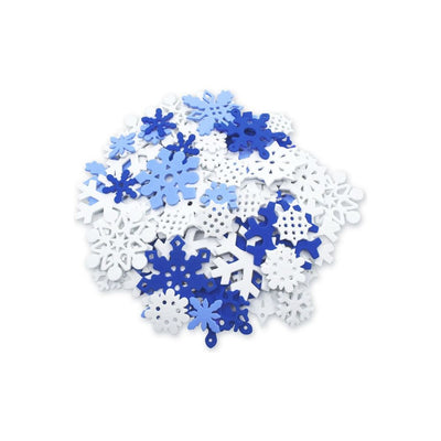 Foam Fun Snowflakes