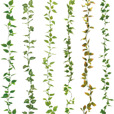 Simulation Plant Leaves 2.5" Leaves 7.54 Ft  1/pc