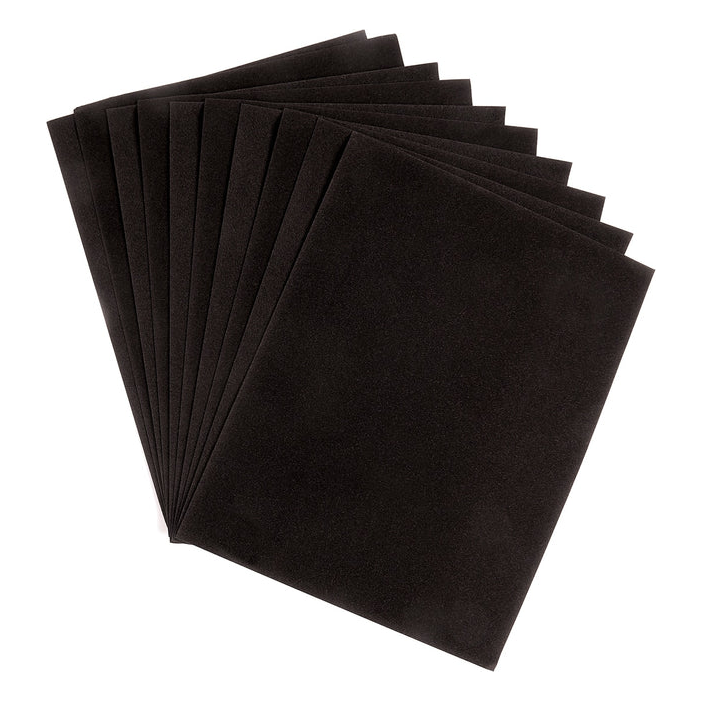 Velour Poster Board 20x27" 1 Sheet (Black)