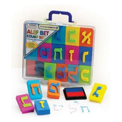 Alef Bais Stamp Set in Carrying Case