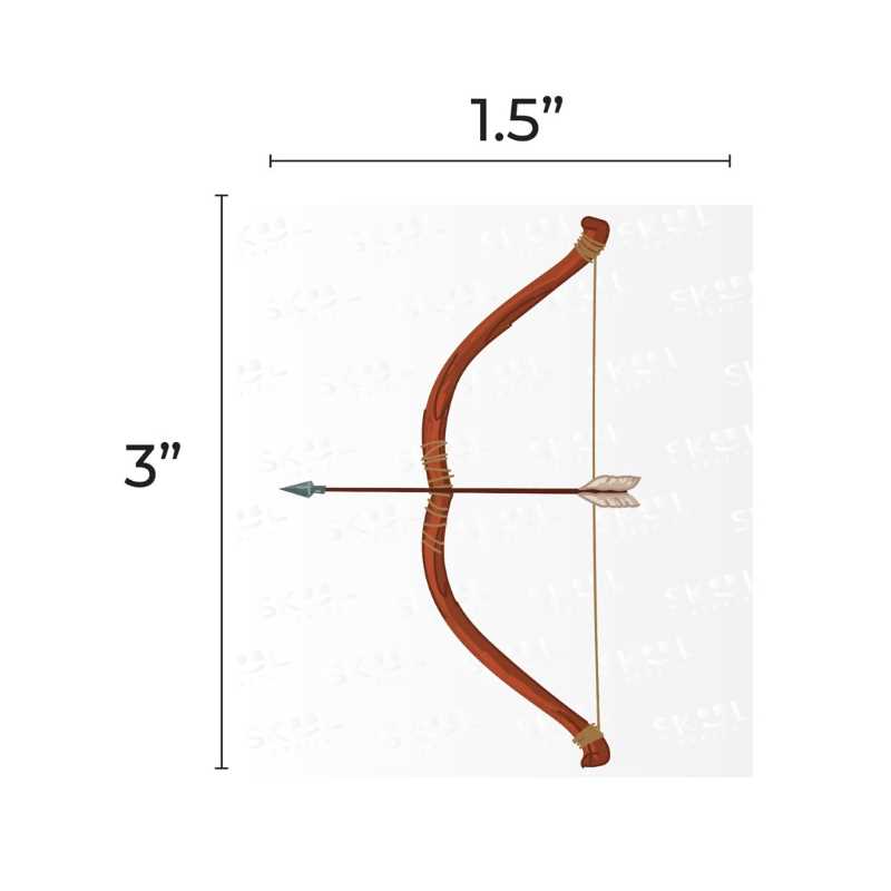 Arrow Cutout 3-inch 20/pk