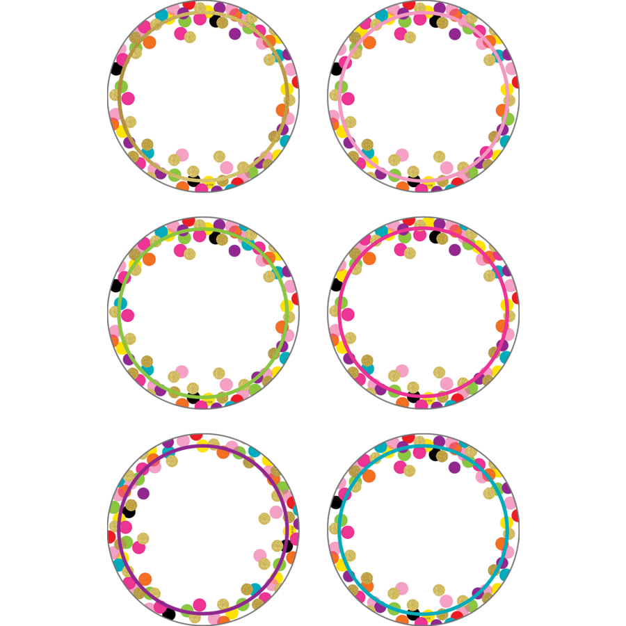 Confetti Accents 30/pk