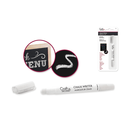 Craft Decor Chalk Writer White (Closeout)